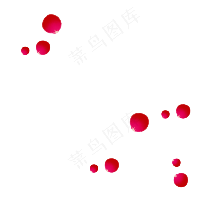 七夕情人节玫瑰花瓣飘零(2000X2000(DPI:300))psd模版下载