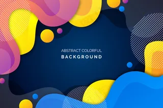 彩色抽象背景风格