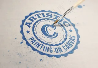 logo样机标志样机智能贴图