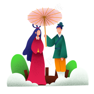 鹊桥会七夕情人节