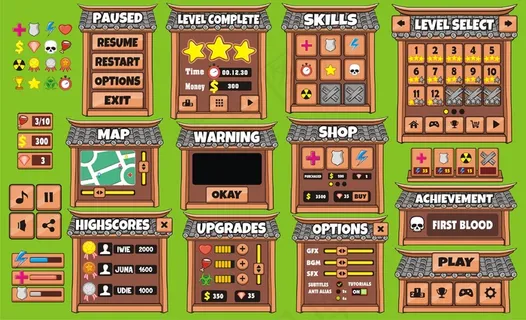 创建游戏的用户界面