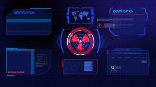 Hud、ui、gui未来用户界面屏幕元素集。电子游戏的高科技屏幕。