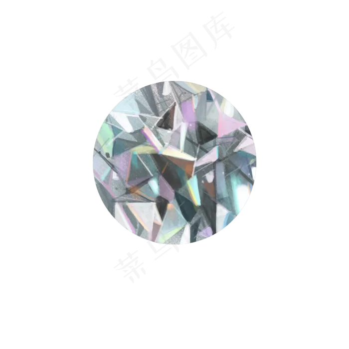 手绘写实钻石火彩渐变效果(2000X2000(DPI:300))psd模版下载