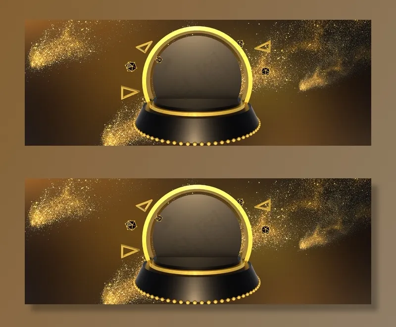 天猫双十一购物节扁平几何banner(1920*700px 	       )psd模版下载