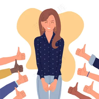 女性获得公众认可的例证