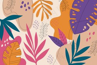 用于缩放的夏季背景