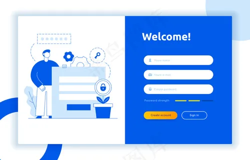登录ui用户体验设计概念和说明 登录ui用户体验设计概念和说明