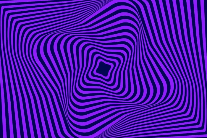 迷幻扭曲的紫色和黑色背景eps,ai矢量模版下载
