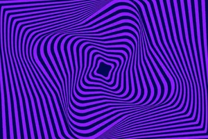 迷幻扭曲的紫色和黑色背景