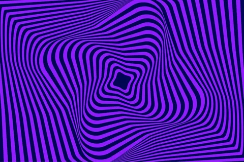 迷幻扭曲的紫色和黑色背景 迷幻扭曲的紫色和黑色背景