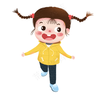 卡通六一儿童节儿童,免抠元素