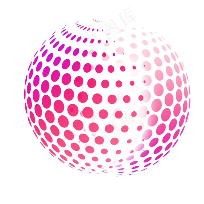 渐变波点球(2000X2000(DPI:300))psd模版下载