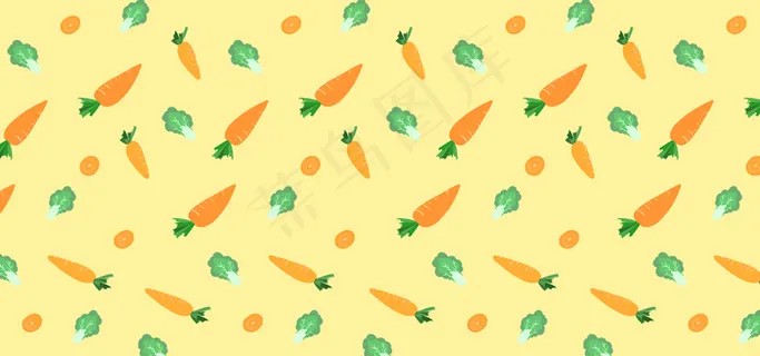 简约色彩搭配蔬菜组合banner 简约色彩搭配蔬菜组合banner