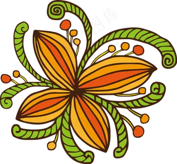 花纹秋分手绘 花纹秋分手绘