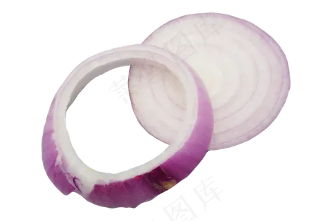 切开紫色洋葱