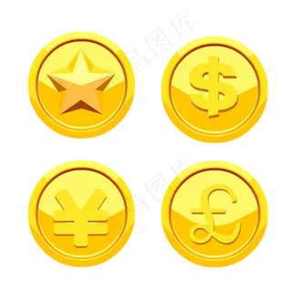 金色游戏金币钱币