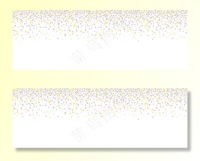 无缝图案，彩色花洒。甜甜圈釉背景。节日设计、聚会、生日、请柬的插图。