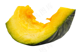 黄色切开南瓜