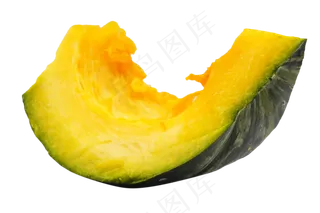 黄色切开南瓜