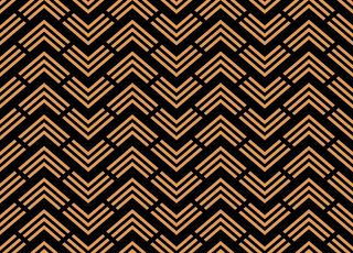 装饰艺术和民间图案V形、菱形装饰