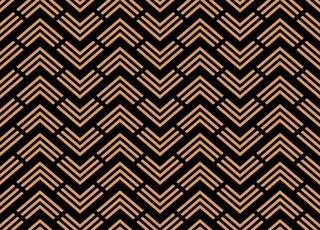 装饰艺术和民间图案V形、菱形装饰