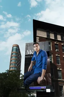 城市广告牌概念模型样机