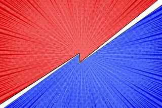 平面漫画风格背景