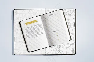 宣传册概念模型样机俯视图