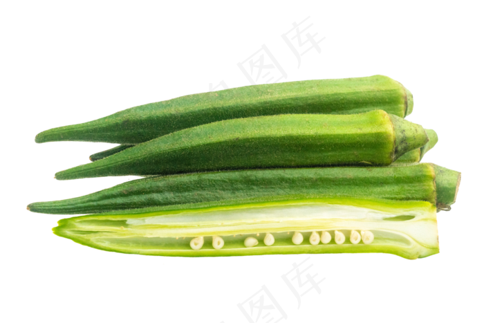 秋葵蔬菜(3000*2000px 300 dpi )