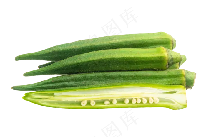 秋葵蔬菜(3000*2000px 300 dpi )