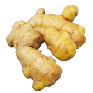 黄色生姜食材