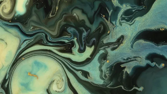 抽象绿色水彩,金色闪光背景 抽象绿色水彩,金色闪光背景