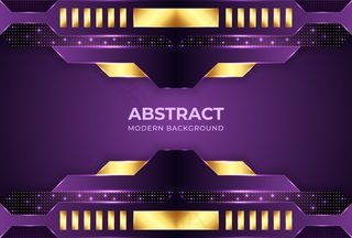极简紫色渐变背景，形状抽象现代背景