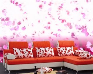 电视墙背景画效果图片