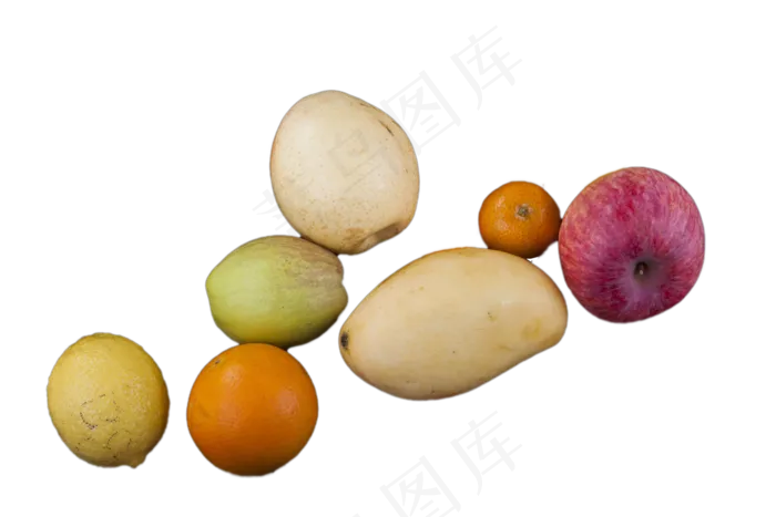 芒果橘子柠檬橘子各种水果(2000X1333(DPI:240))psd模版下载