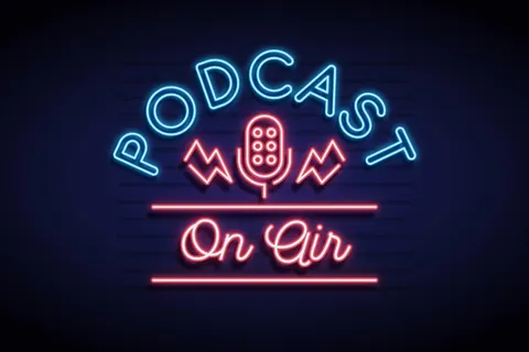 空中霓虹灯框架播客 空中霓虹灯框架播客