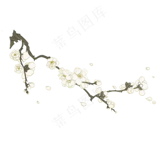 国潮白梅花系列