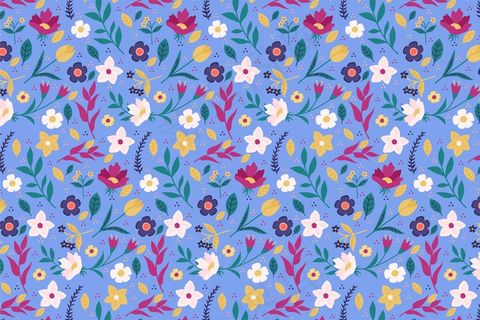 彩色花卉图案 彩色花卉图案