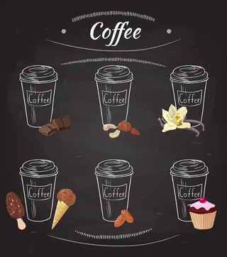 手绘咖啡系列