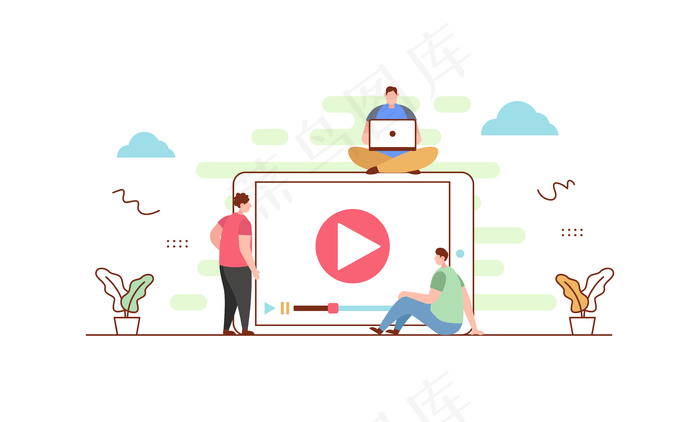 视频播放器横幅banner