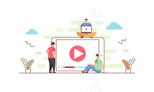 视频播放器横幅banner