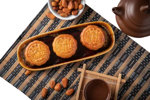 中秋月饼松子 中秋月饼松子