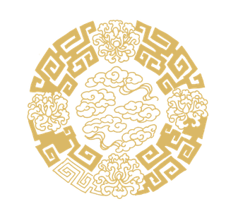 中国传统圆形图案