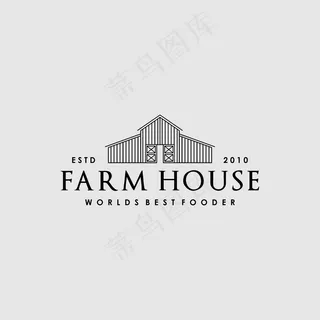 复古农舍创意标志设计