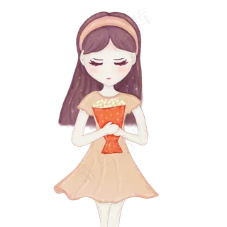 教师节快乐老师女教师收花手捧花