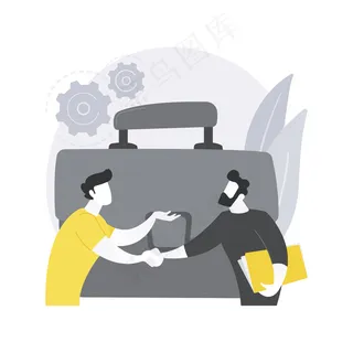 伙伴关系抽象概念说明。