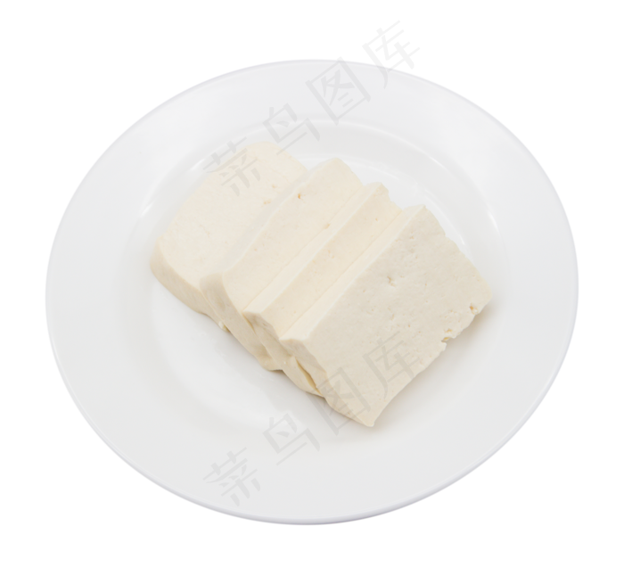 白色蔬菜豆腐