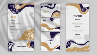 各种婚礼文件模板