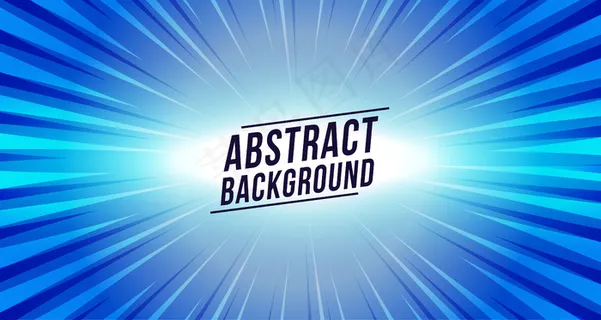 蓝色变焦漫画背景