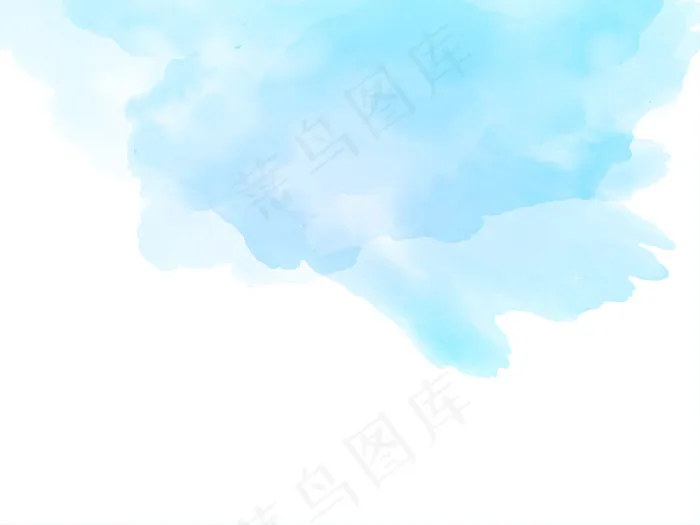 美丽优雅的蓝色水彩纹理背景eps,ai矢量模版下载